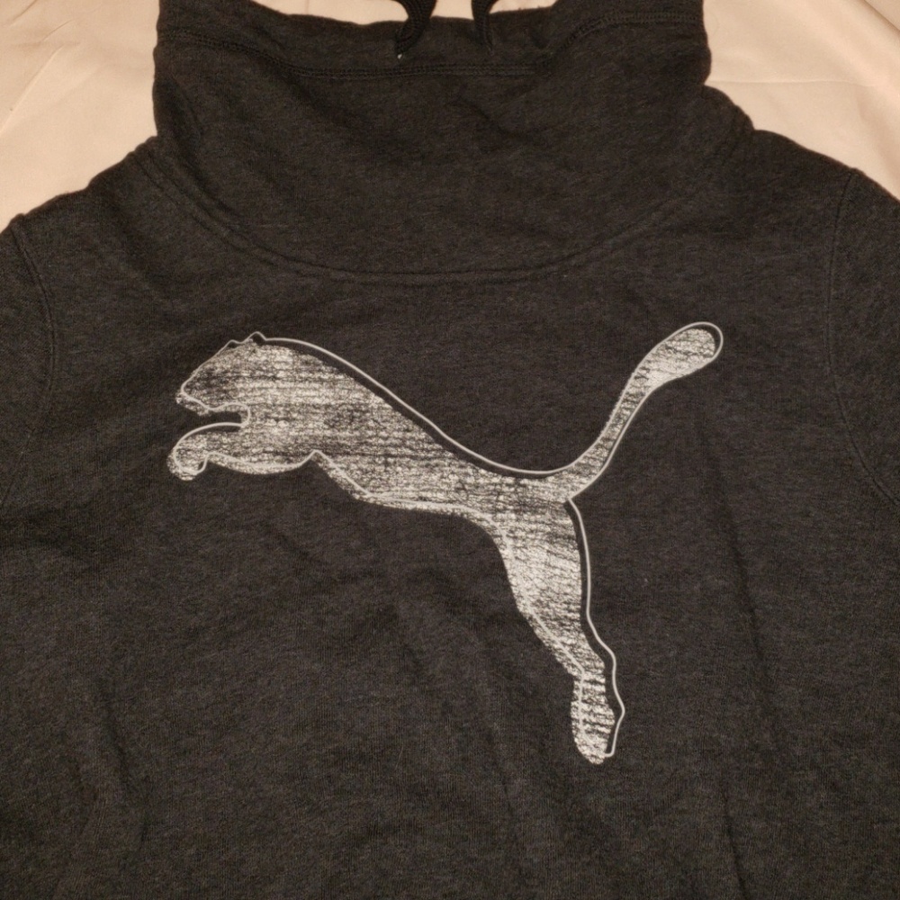 a puma sweatshirt